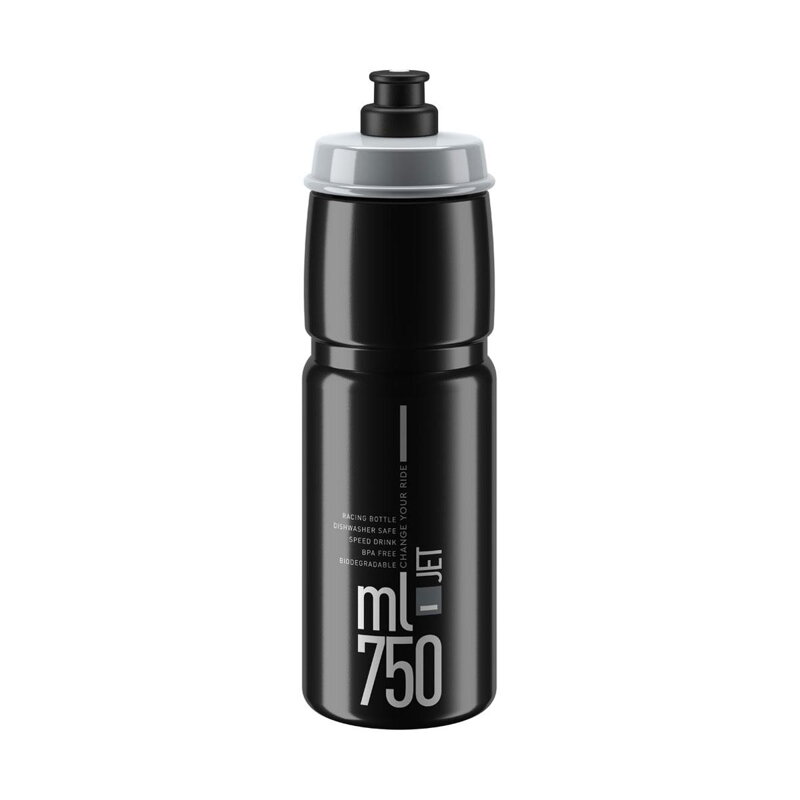 ELITE Trinkflasche JET 750 schwarz ELITE Trinkflasche JET 750 schwarz
