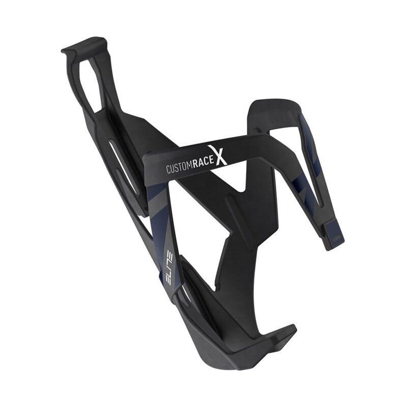 ELITE Basket CUSTOM RACE X schwarz mattblaue Grafik