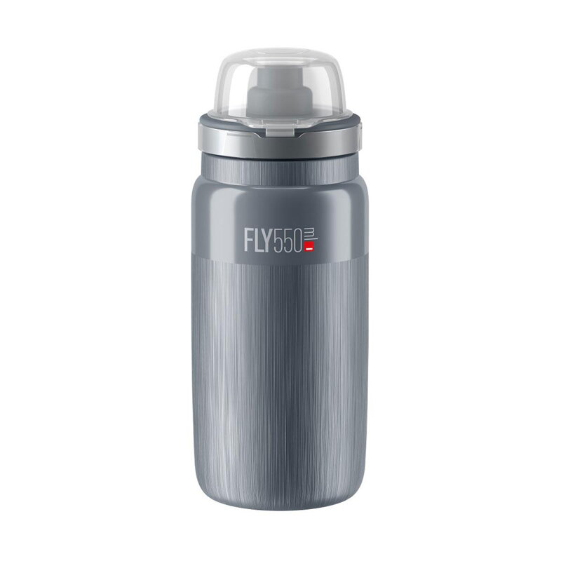 ELITE Trinkflasche FLY MTB TEX 550 grau