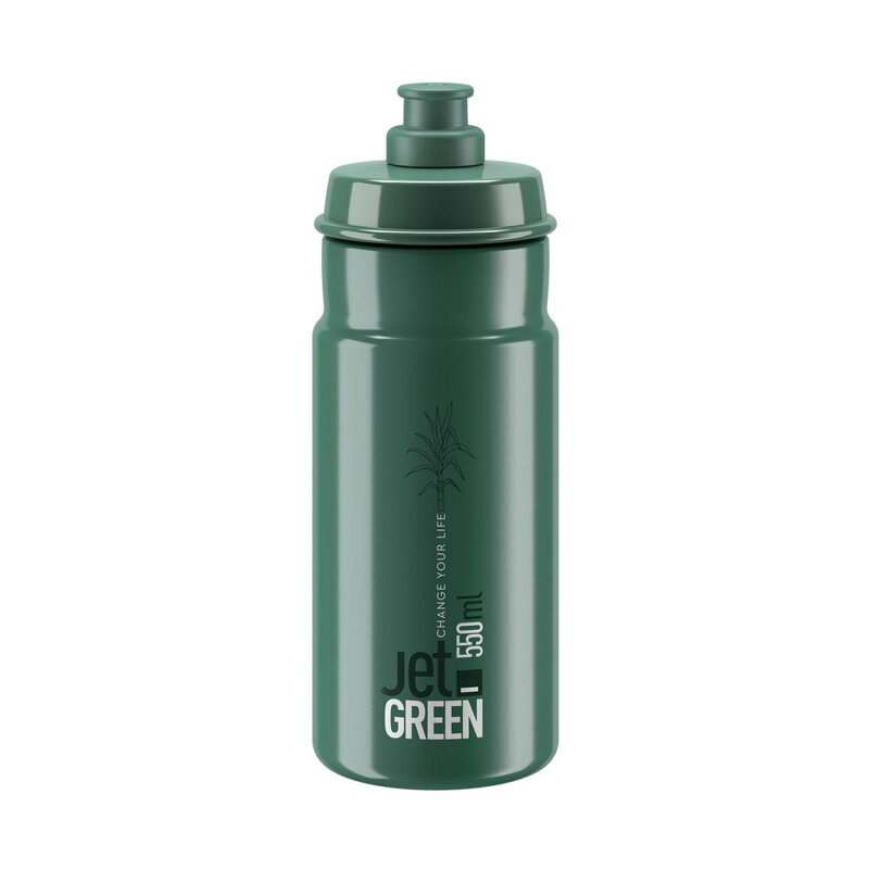 ELITE Trinkflasche JET GREEN 550 dunkelgrün