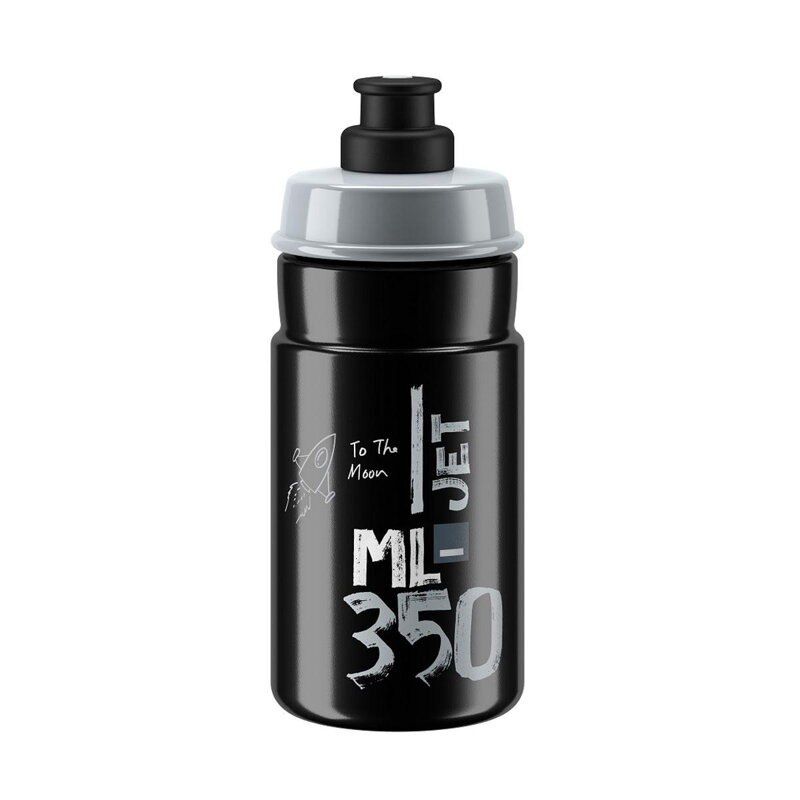 ELITE Trinkflasche JET 350 schwarz