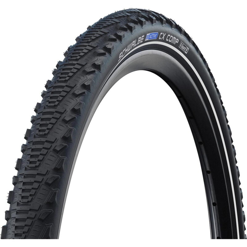 SCHWALBE Reifen CX COMP (50-559) 26x2,00 Active 50EPI K-Guard 620g Schwarzer Reflex