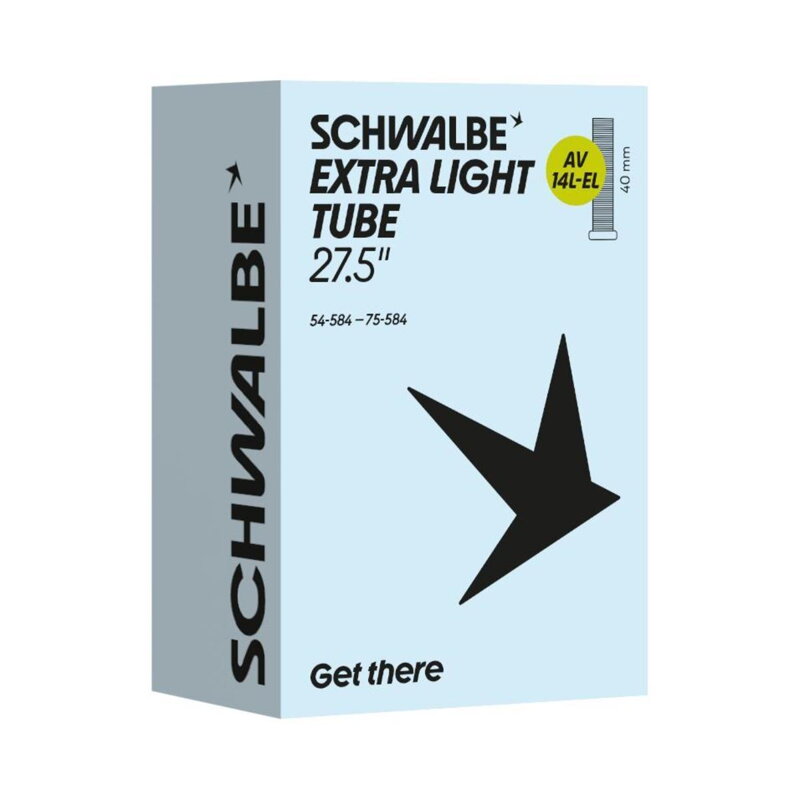 SCHWALBE Duša AV14L-EL (54/75-584) 27.5x2.10–3.00 AV 40mm Extra Light 200g
