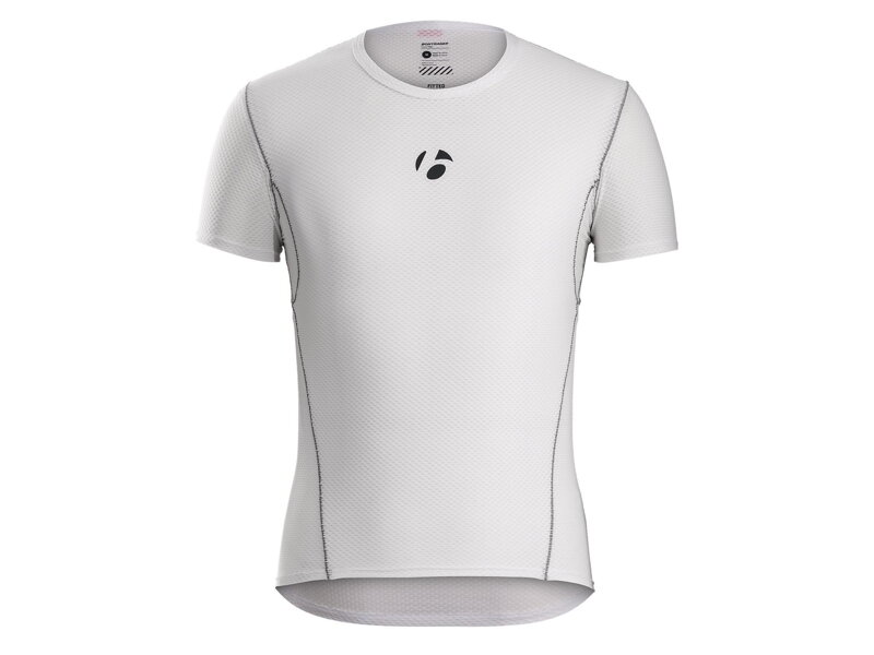 Bontrager T-Shirt unten B1 Short Sleeve Baselayer weiß Bontrager T-Shirt unten B1 Short Sleeve Baselayer weiß