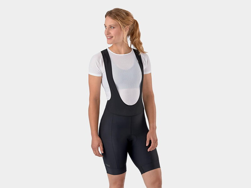 Nohavice Trek Solstice Bib dámske s trakmi čierne