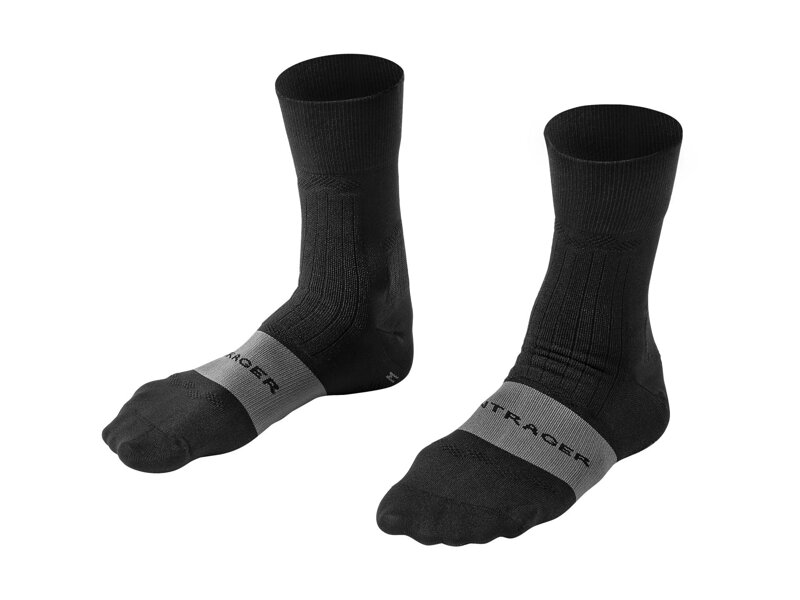 Bontrager Velocis Crew Socken schwarz Bontrager Velocis Crew Socken schwarz