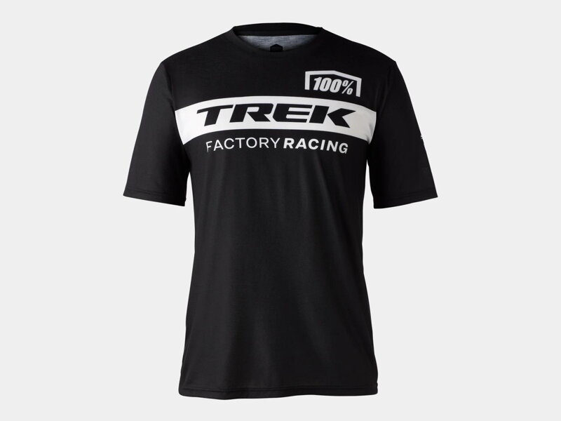 Bontrager Funktions-T-Shirt 100 % Trek Factory Racing schwarz Bontrager Funktions-T-Shirt 100 % Trek Factory Racing schwarz
